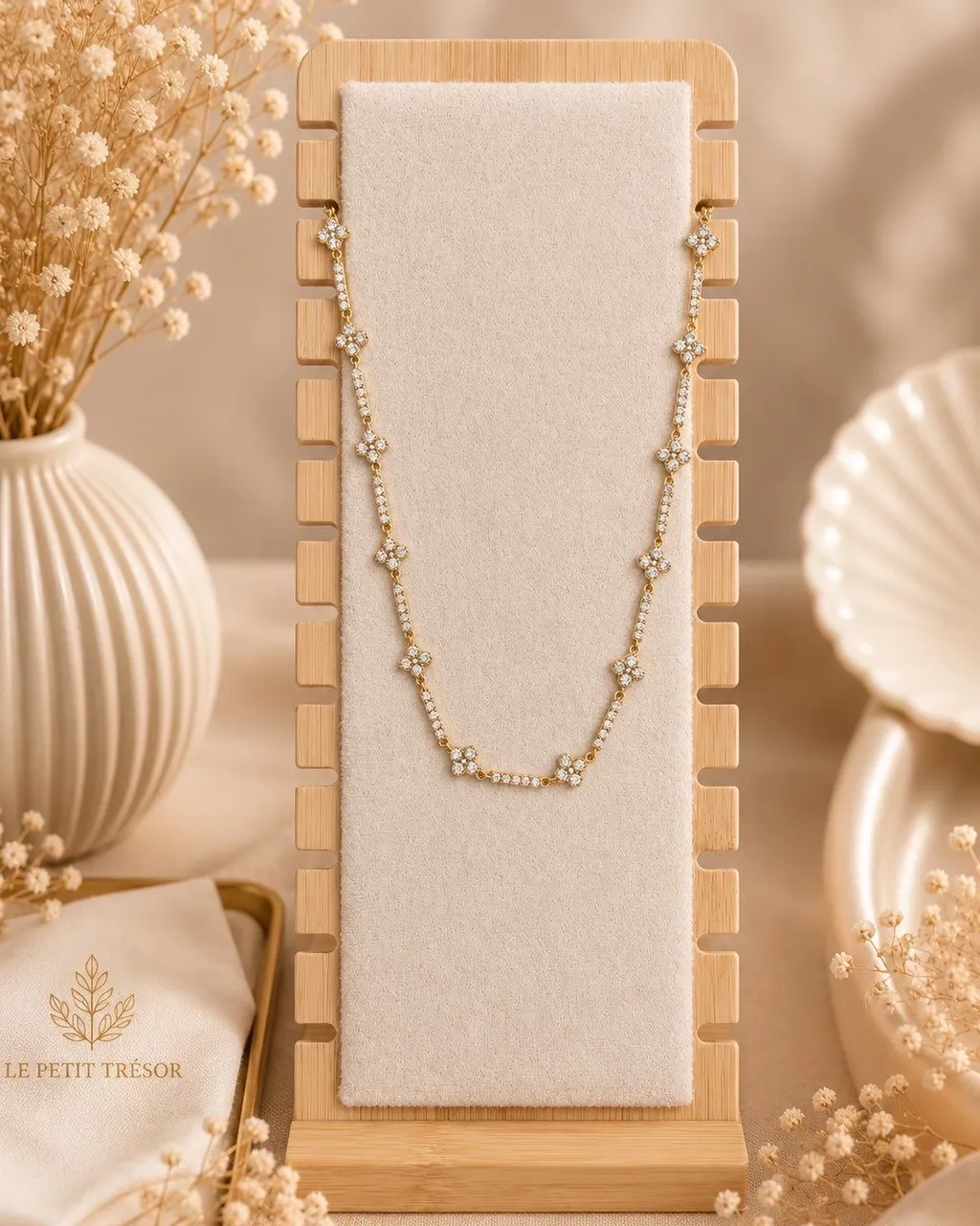 Collier Dubai Doré